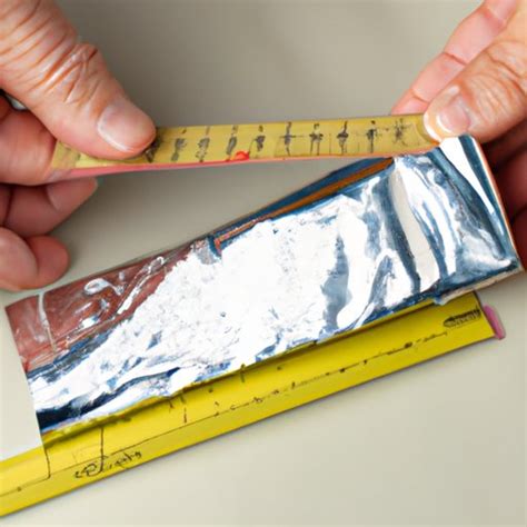 how to measure the thickness of aluminum foil|aluminum foil thickness chart.